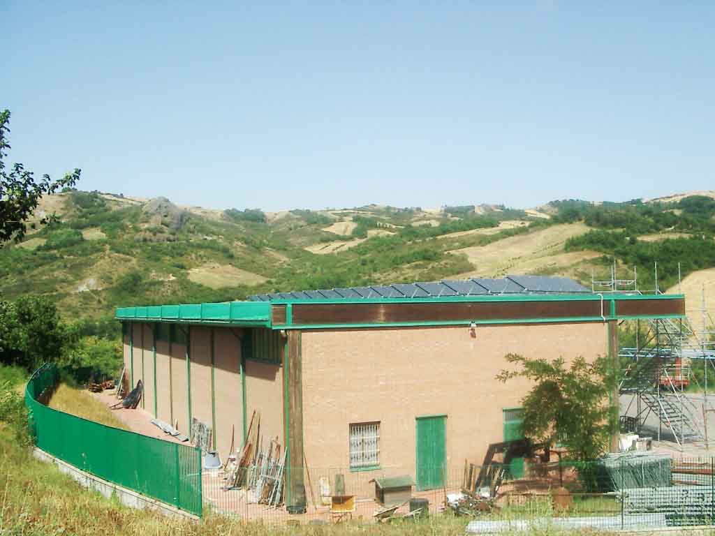 Impianto fotovoltaico magazzino